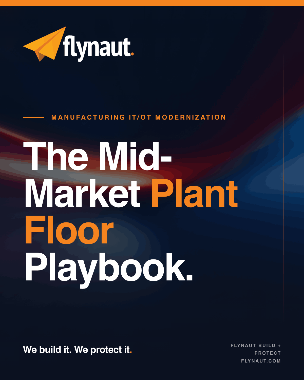The Manufacturing IT/OT Modernization Playbook - cover